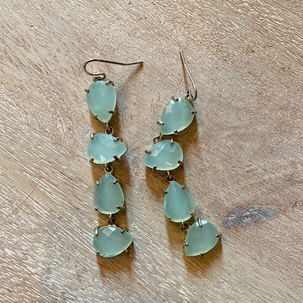Kendra Scott turquoise drop earrings